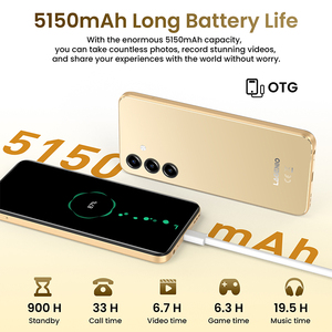 สมาร์ทโฟน LAGENIO A10 PRO แบตเตอรี่ 5000mAh Octa Core HD LTE SC9863A1 Android 15 หน่วยความจำ 4+128GB ปลดล็อคด้วยใบหน้าและลายนิ้วมือ หน้าจอ 6.52 นิ้ว สมาร์ทโฟน 4G - Product Image 4