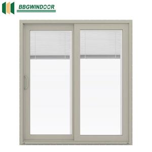 חם מכירה באלומיניום דו-winddoor זכוכית חלון זכוכית כפול ואלומיניום דלת תריסים פנימיים - Product Image 6