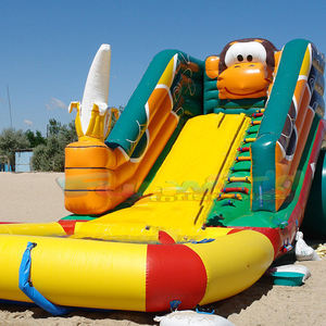 <span class=keywords><strong>Parque</strong></span> Acuático Inflable Gigante con Tobogán <span class=keywords><strong>de</strong></span> Langosta, Castillo Inflable con Tobogán Gigante y Piscina - Product Image 3