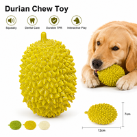 Nuevo Juguete de Simulación de Durian con Sonido, Textura Puntiaguda y Material TPR para Limpieza Dental