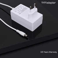 Adaptateur secteur AC/DC 18V 2.0A/2.5A 45W noir multi-prises de qualité médicale en matériau PC, certifié UL ETL CE FCC RoHS SAA
