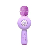 Microphone à condensateur sans fil Sanrio Kuromi pour enfants avec suppression du bruit et design cardioïde pour le chant et la scène