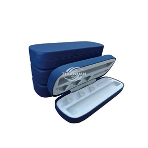 Shock & Pressure Resistant Pen-shaped <b>Empty</b> PU Case, Long Trip Storage <b>Box</b> for Injection Pen - Product Image 2