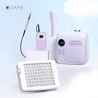 Lampe à ongles professionnelle de haute qualité, collecteur de poussière pour ongles, ensemble de perceuse à ongles électrique
