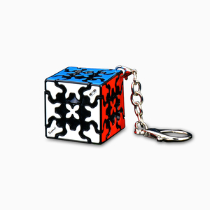 QIYI Mini 3x3 <span class=keywords><strong>Gear</strong></span> Porte-clés Porte-clés 3.5cm Puzzle Magique <span class=keywords><strong>Cube</strong></span> Jouets Éducatifs <span class=keywords><strong>Cube</strong></span> De Vitesse - Product Image 1