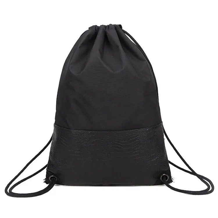 Geri dönüşümlü patiska İpli hediye kesesi ile özel logo/tasarım, küçük doğal renk İpli çanta