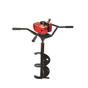 TOPWE 2-Stroke Gasoline Earth Auger Drilling Machine Heavy Duty Post Hole Digger for Farm Garden Fence Planting Digging Holes - Product Image 2