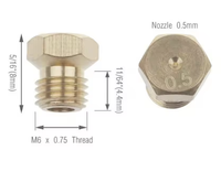 Stove Gas burner Accessories Brass Nozzle Pure Brass Nozzle burner Head Fire Nozzle Sleeve Tube 0.85mm 0.5mm 0.7mm 0.87mm 1.02mm
