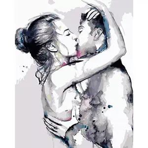 Bán Buôn Paiting Với Sexy Người Phụ Nữ Hot Bán Sơn Bằng Số Bức Tranh Nghệ Thuật Bằng Số Thiên Thần Cô Gái Khỏa Thân Sơn Bằng Số