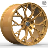 168 Jantes forgées concaves profondes personnalisées en or perlé 5x112 5x120 5x114.3 Jantes forgées 18-24 pouces Vente chaude pour BMW X5/X6/M2/M3
