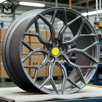 Jantes de voiture de tourisme Maxtera forgées sur mesure style S17-01 pour Porsche 911 Cayman BMW M3 M4 X5 X6 AMG GT Nissan 370Z GT-R en alliage