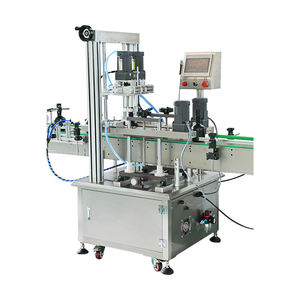 Machine de remplissage et de bouchage de liquides contrôlée par PLC pour l'industrie des spiritueux, des huiles essentielles, des parfums et des produits chimiques, ligne de production SUS 304 - Product Image 5