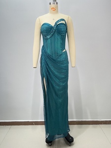 <span class=keywords><strong>Abito</strong></span> da sera A11748 <span class=keywords><strong>verde</strong></span> in raso <span class=keywords><strong>monospalla</strong></span>, asimmetrico, con vita naturale, traspirante, lungo fino al pavimento e con spacco, ideale per feste ed eventi. - Product Image 4