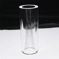 Meilleur prix, tube en saphir ou en verre de qualité optique personnalisé en usine avec support OEM, revêtement antireflet et tolérances de précision