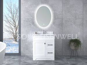 Freestanding Bathroom <strong>Vanity</strong> Furniture Cabinet Mirror <strong>Under</strong> <strong>Sink</strong> Cabinet <strong>Vanity</strong> <strong>Units</strong> with Basin - Product Image 4