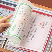 Portefeuille personnalisé pour économiser de l'argent, classeur en cuir PU, carnet de notes, planificateur, porte-cartes, journal, carnet de notes, vente en gros, fermeture éclair, classeur A4 pour budget