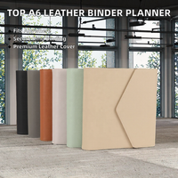 Meilleure Vente : Organiseur A6 en Cuir à Anneaux pour Documents et Budget, Couverture Imprimée, Style A5 A4