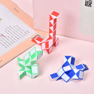 <span class=keywords><strong>Cubo</strong></span> Mágico de Plástico ABS, <span class=keywords><strong>Cubo</strong></span> <span class=keywords><strong>Serpiente</strong></span>, Rompecabezas Sensorial, Juguete Educativo para Niños, Gran Venta - Product Image 2
