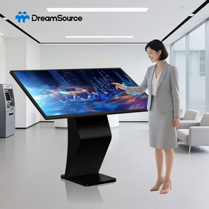 Pantalla LCD de Señalización Digital de 43 Pulgadas, Pantalla Interactiva Multi-Pantalla Dividida para Ascensores y Señalización, Pantalla LCD con Táctil Infrarrojo para Interiores - Product Image 1