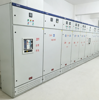 Armoire de distribution électrique durable GGD LV 380V CA, panneau de distribution 30kA, coffret en acier pour infrastructure électrique