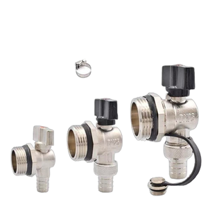 Valvola di Scarico Manuale YC YC456SR per Radiatori a Sfera Magica a Grande Flusso, per Sistemi di Riscaldamento a Pavimento, Scarico Acqua in 6 Minuti - Product Image 2
