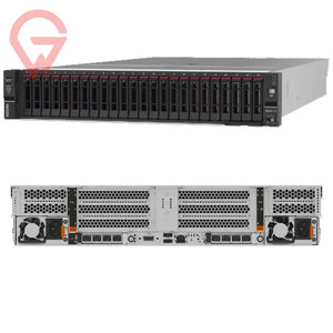 Serveur rack 2U SR650 V4, processeur Intel Xeon double cœur, station de travail de stockage d'entreprise pour la virtualisation et les centres de données, pour Lenovo - Product Image 1