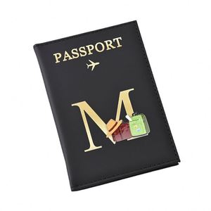 Pochette créative multifonctionnelle pour cartes d'identité avec fermeture à bouton, nouveau design, étui de passeport en PU, clip universel pour billets de voyage, format lettre - Product Image 5