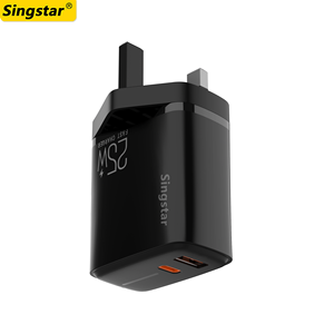 Cavo USB-C per Telefono con Spina UK EU US, Adattatore di Ricarica Rapida PD 25W Tipo C per <span class=keywords><strong>Samsung</strong></span> S26 S25 Ultra S23 Note 20 A11 <span class=keywords><strong>A12</strong></span> A17 A16 - Product Image 5