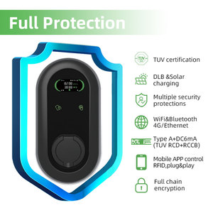 TIMXON Chargeur EV portable rapide Type 1 Type 2 GB/T pour <span class=keywords><strong>Tesla</strong></span>, <span class=keywords><strong>prise</strong></span> 7 kW 11 kW 22 kW, courant réglable, personnalisation - Product Image 2