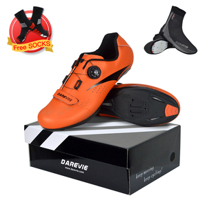 Darevie Custom OEM ciclismo <span class=keywords><strong>Mtb</strong></span> <span class=keywords><strong>scarpe</strong></span> Route tacchetti strada Dirt Bike velocità <span class=keywords><strong>scarpe</strong></span> da ciclismo - Product Image 4