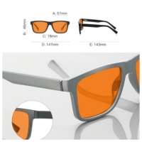 Vente en gros OEM – Lunettes anti-lumière bleue tendance, haute qualité, dernières nouveautés, avec logo personnalisé, 100 % noires, unisexe, monture TR90, forme carrée, légères et bloquant la lumière bleue