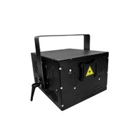 Projecteur laser d'animation RGB couleur pleine 40W étanche pour extérieur, faisceau lumineux, scanner, scène, DJ, discothèque, bar, club, mariage, fête