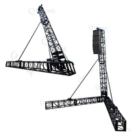 Kkmark 520x520mm Soporte en tierra Line Array PA Speaker Array Tower Lift Bolt Truss para sistema de sonido