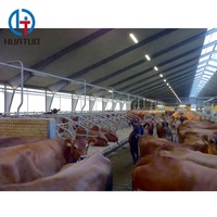 Pas cher + vente en gros + acier + bâtiment + chèvre + maison + acier + Structure + grange