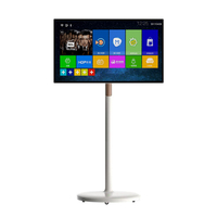 Ventas calientes 27/32 pulgadas WiFi Android 10 Tablet PC nuevo portátil 6GB + 128GB HD pantalla táctil giratoria LED proyección móvil Smart TV