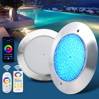 Lumière de piscine de jardin de villa extérieure, éclairage paysager basse tension, diode lumineuse sous-marine, lumière de fontaine LED RGB