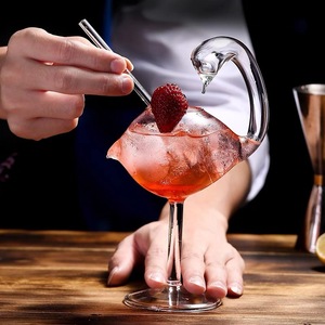 Copa de vino de estilo rural hecha a mano para fiesta de Bar, Copas de cóctel para fiesta