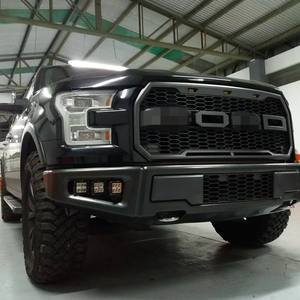 <span class=keywords><strong>F150</strong></span> 그릴 매트 블랙 랩터 스타일 그릴 변환 그릴 포드 F-150 편지 F R - Product Image 2