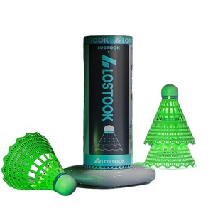 Lostook Nylon <b>Shuttlecock</b> Durable Luminous For Beginners Training Equipment - Product Image 5