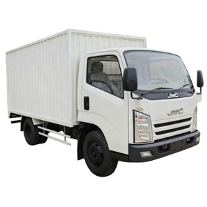 Camions utilitaires de fret 3 tonnes 4 tonnes à bas prix 4*2 Marque JMC Camions utilitaires de fret Boîte de chargement Vente en gros d'usine - Product Image 1