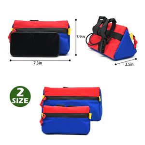 Panier de vélo avant avec poignée pour enfants Couverture étanche pliable <span class=keywords><strong>Cargo</strong></span> enfant arrière - Product Image 5