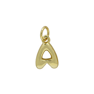 Breloque personnalisée en or 18 carats avec alphabet grec, breloques lettres de sororité en or et argent, accessoires - Product Image 3