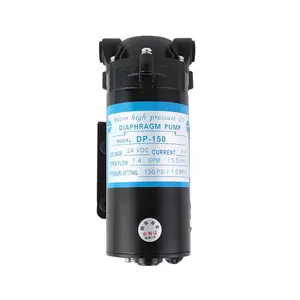 DP-150 mini pompa a membrana a 24 voltaggio pompa dell'acqua ad alta pressione booster a membrana pompa di circolazione autoadescante
