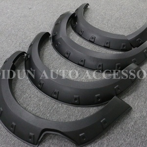 High Fit Nice Looking ABS <b>Plastic</b> <b>Wheel</b> Fender Flare for mitsubishi Triton - Product Image 5