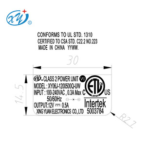 工厂交流<span class=keywords><strong>DC</strong></span>适配器<span class=keywords><strong>12v</strong></span>开关电源适配器5V 7V 9V <span class=keywords><strong>12V</strong></span> 15V 18V 24V 0.5A 1A 1.5A 2A 2.5A开关电源适配器 - Product Image 6