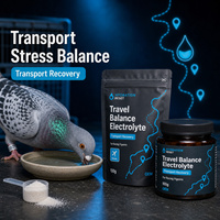Poudre d'électrolytes pour pigeons de course pour la récupération post-course, la réhydratation rapide et le soutien énergétique – Marque privée, OEM, Usine source