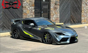 Pour Toyota Gr <span class=keywords><strong>Supra</strong></span> A90 A91 <span class=keywords><strong>Mk5</strong></span> Offres Spéciales cadre de phare en Fiber de carbone sec couvercle de phare Kit de carrosserie accessoires extérieurs - Product Image 5