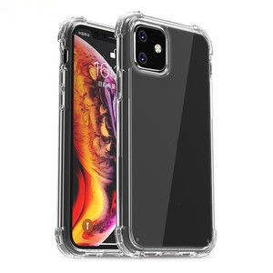 Trong suốt droproof TPU Silicon Cover quay lại điện thoại di động Trường hợp đối với 11 12 13 14 15 16 Pro Max - Product Image 3