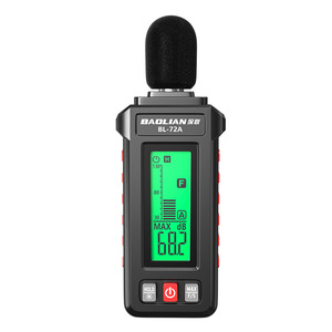 Sonometre numérique Baolian BL-72A avec fonction de maintien pour la mesure du bruit - Product Image 2