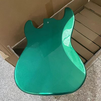 DIY Green Poplar Wood Electric Bass Guitar Body OEM Brand Cheap Factory Direct Customizable Instrument Parts